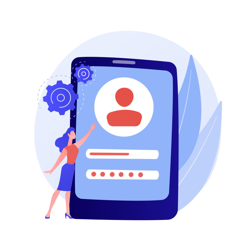 Customer Login Page Image